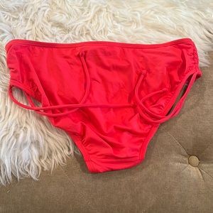 NWOT Bright Pink Bikini Bottoms